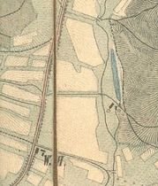 Auf der Karte von 1870