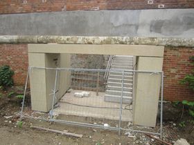 Das noch unfertige "Stadttor" - Laukhardt 2015