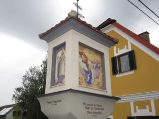 Bildstock und Fresko (Foto Laukhardt 2011)