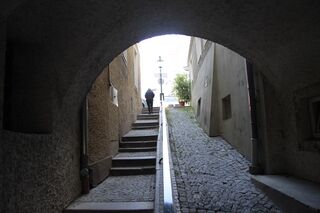 Sandtörl, Blick in  Richtung  Herrengasse 2018