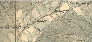 Umgebungskarte Graz 1870