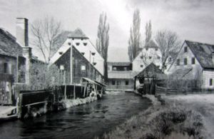 Die Rottalmühle von Süden 1930 (Foto Steiner)