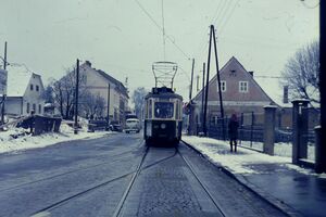 St.-Peter-Hauptstraße Richtung Tankstelle - 1969