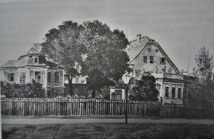 Gartenansicht von Norden - 1880