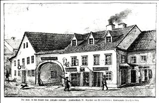 Das Haus zur Zeit Girardis (Lith. Wintersteiner)