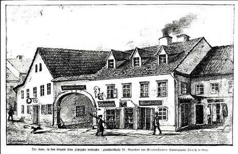 Das Haus zur Zeit Girardis (Lith. Wintersteiner)