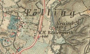 Auf der Karte von 1879