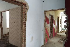 Innenansicht vor dem Abriss - 2018