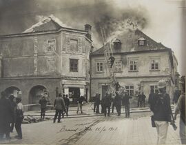 Brand Schiffmeisterplatz - 1913