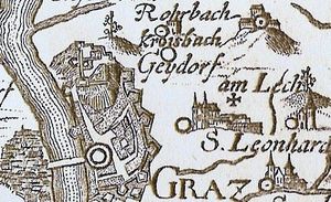 Der Ansitz Rohrbach 1678 (G. M. Vischer)
