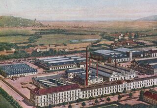 Ältere Fabriksteil (bis 1890) 1931