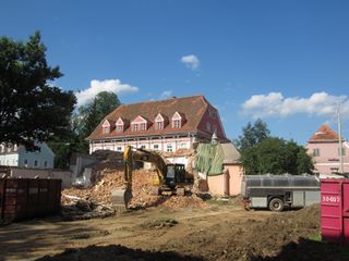 Abbruch vollzogen (Foto Laukhardt 2012)