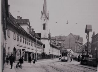 Kreuzgruppe am Mühlgang 1939