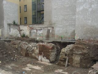 Freigelegte Kurtine 2016