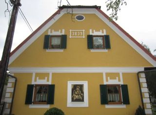 Nordgiebel mit Inschrift "1819" (Foto Laukhardt 2011)