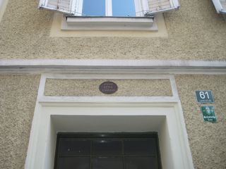 Leonhardstraße 61, Erinnerungstafel 1796, Josef Pock.jpg