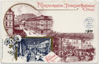 alte Zeichnung 1900