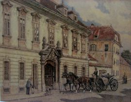 Mark-Streintz'sches Haus (J. v. Arbesser, 1883) - Sammlung Laukhardt