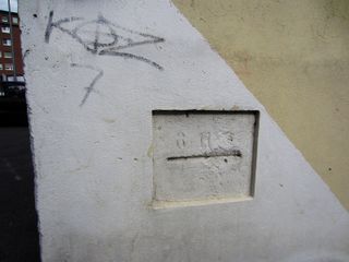 Hochwassermarke West (Foto Laukhardt 2011)