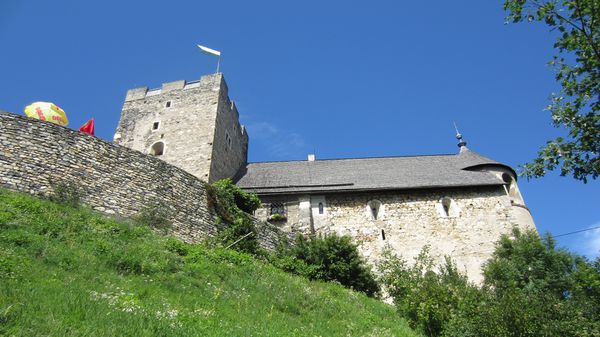 Die Burgruine von Süden(Laukhardt 2012)