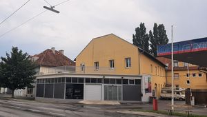 Dürrkoppwerk, rechts das alte Werk - 1920