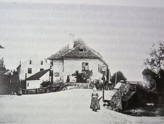 Blick von Süden 1890 ca.