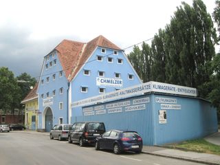 Das ehemalige Mühlengebäude (Laukhardt 2011)